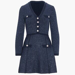 Hill House Home The Lana Dress - Navy Sequin Size LNavy Sequin / L